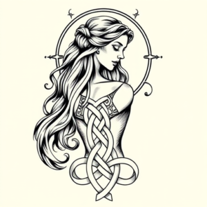 Celtic Goddess Tattoo