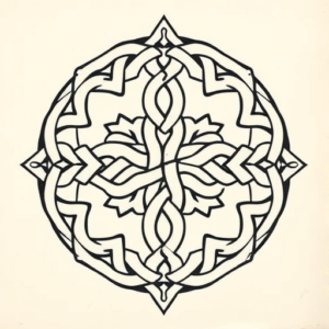 Celtic Hannya Tattoo