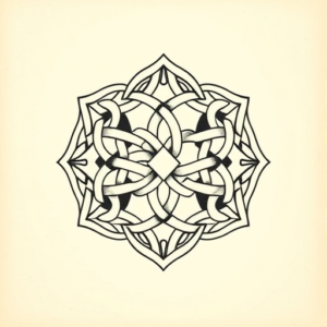 Celtic Hexagon Tattoo