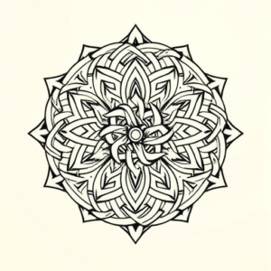 Celtic Honeycomb Tattoo