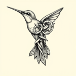 Celtic Hummingbird Tattoo