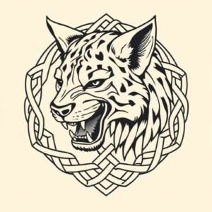 Celtic Hyena Tattoo
