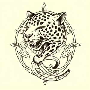 Celtic Jaguar Tattoo