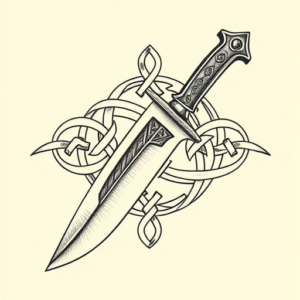 Celtic Knife Tattoo