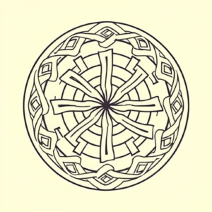Celtic Labyrinth Tattoo