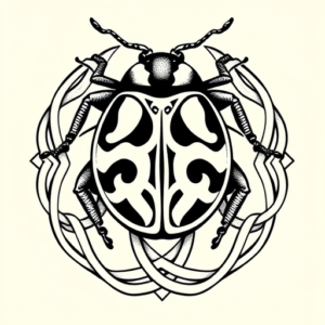Celtic Ladybug Tattoo