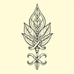 Celtic Leaf Tattoo