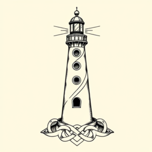 Celtic Lighthouse Tattoo