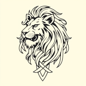 Celtic Lion Tattoo