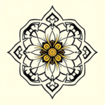 Celtic Marigold Tattoo