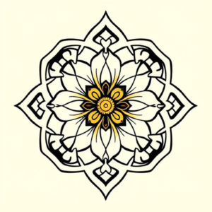 Celtic Marigold Tattoo