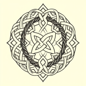 Celtic Ouroboros Tattoo