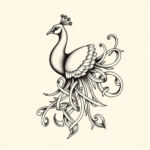 Celtic Peacock Tattoo