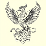 Celtic Phoenix Tattoo