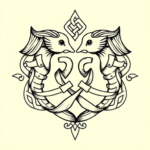 Celtic Pisces Tattoo