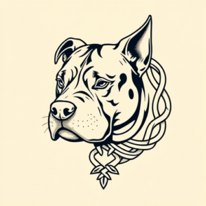 Celtic Pitbull Tattoo