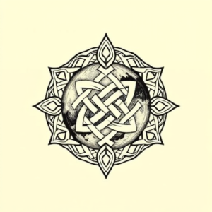 Celtic Planet Tattoo