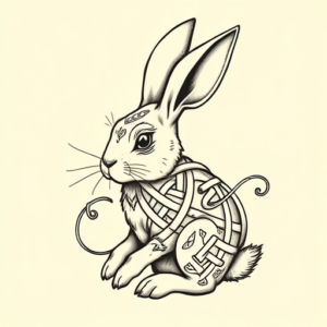 Celtic Rabbit Tattoo