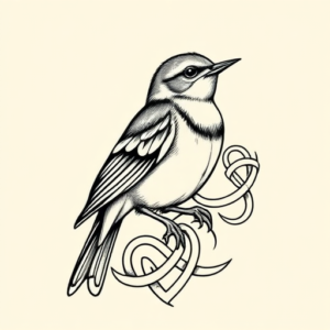 Celtic Robin Tattoo