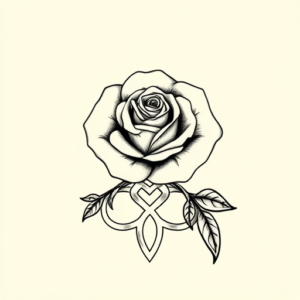 Celtic Rose Tattoo
