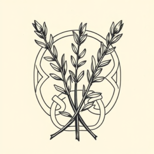 Celtic Rosemary Tattoo