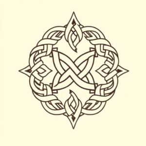 Celtic Scroll Tattoo