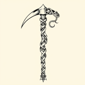 Celtic Scythe Tattoo