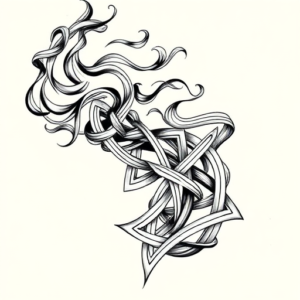 Celtic Smoke Tattoo