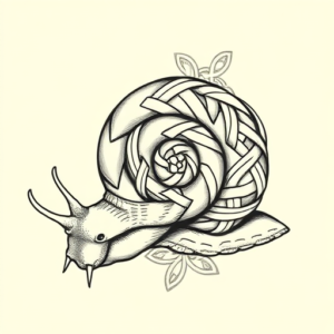 Celtic Snail Tattoo
