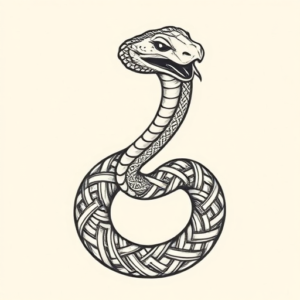 Celtic Snake Tattoo