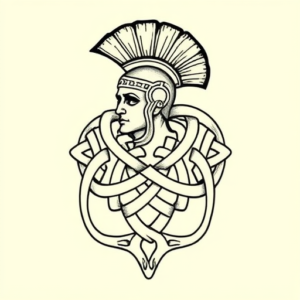Celtic Spartan Tattoo