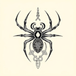 Celtic Spider Tattoo