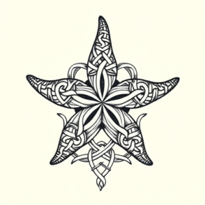 Celtic Starfish Tattoo