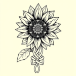 Celtic Sunflower Tattoo