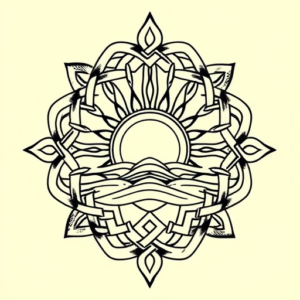 Celtic Sunrise Tattoo