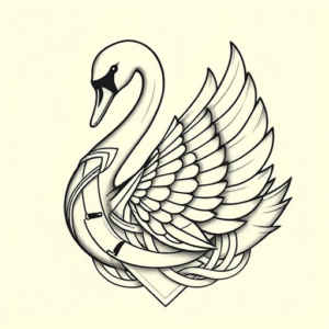 Celtic Swan Tattoo