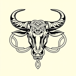 Celtic Taurus Tattoo