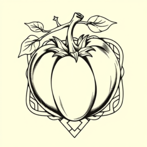 Celtic Tomato Tattoo