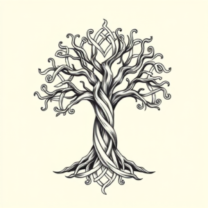 Celtic Tree Tattoo