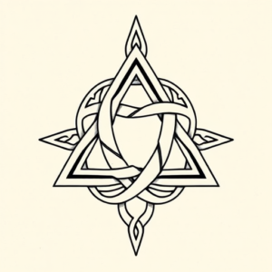 Celtic Triangle Tattoo
