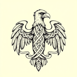 Celtic Vulture Tattoo