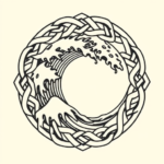 Celtic Wave Tattoo