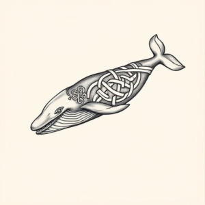 Celtic Whale Tattoo