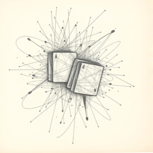 Chaotic Graphite Pencil Sketch Gambling Tattoo