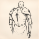 Charcoal Armor Tattoo