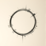 Charcoal Halo Tattoo