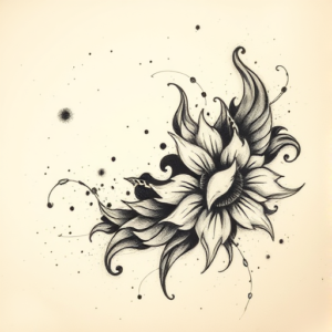 Charcoal Hannya Tattoo