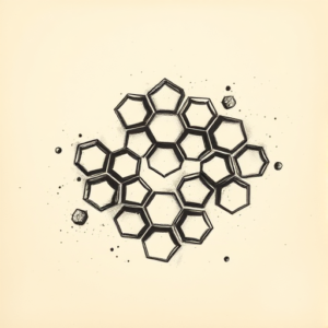 Charcoal Honeycomb Tattoo