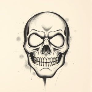 Charcoal Mask Tattoo