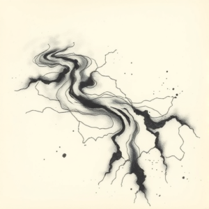 Charcoal River Tattoo